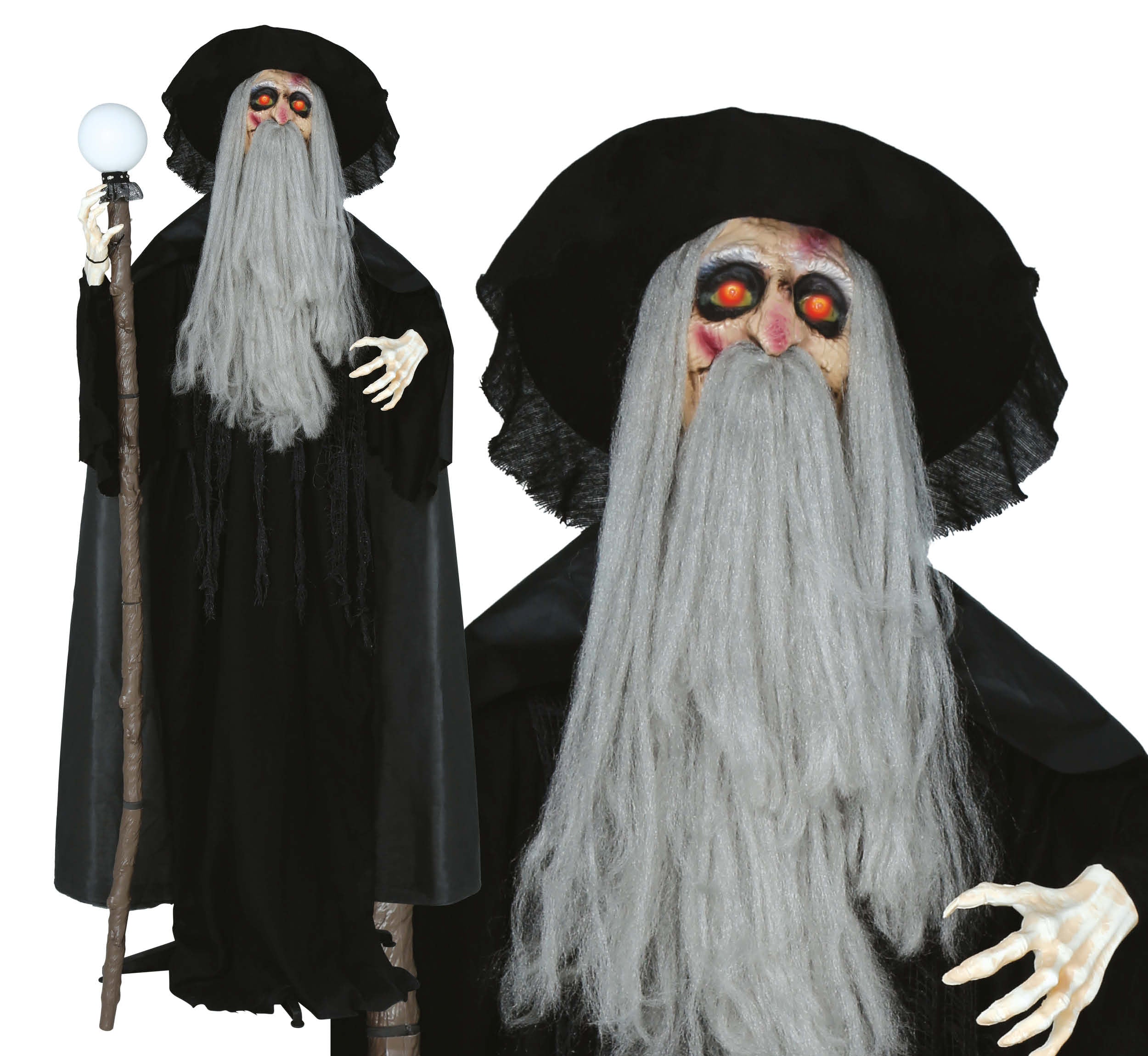 GP29071 – Magische Studenten Wizard Halloween – Farbe: Schwarz