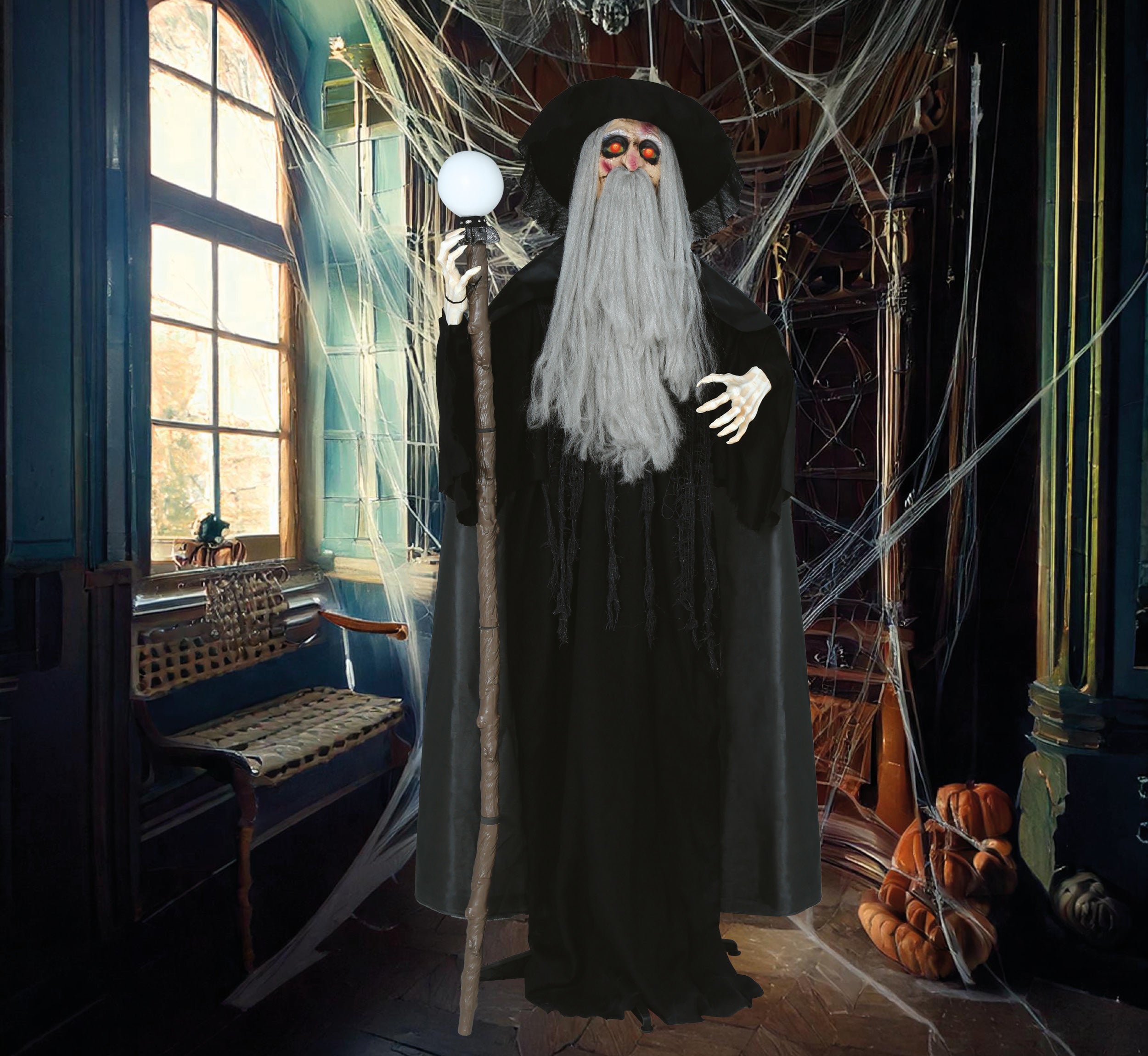 GP29071 – Magische Studenten Wizard Halloween – Farbe: Schwarz