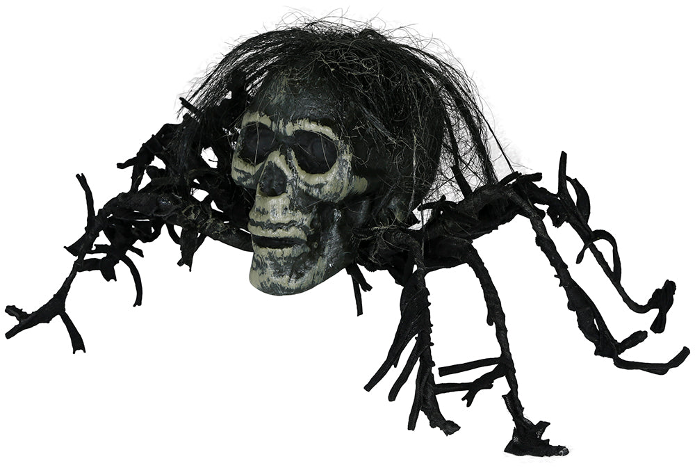 GP29077 – Tiere Spinnen Skelett Horror Dekoration – Farbe: Grau