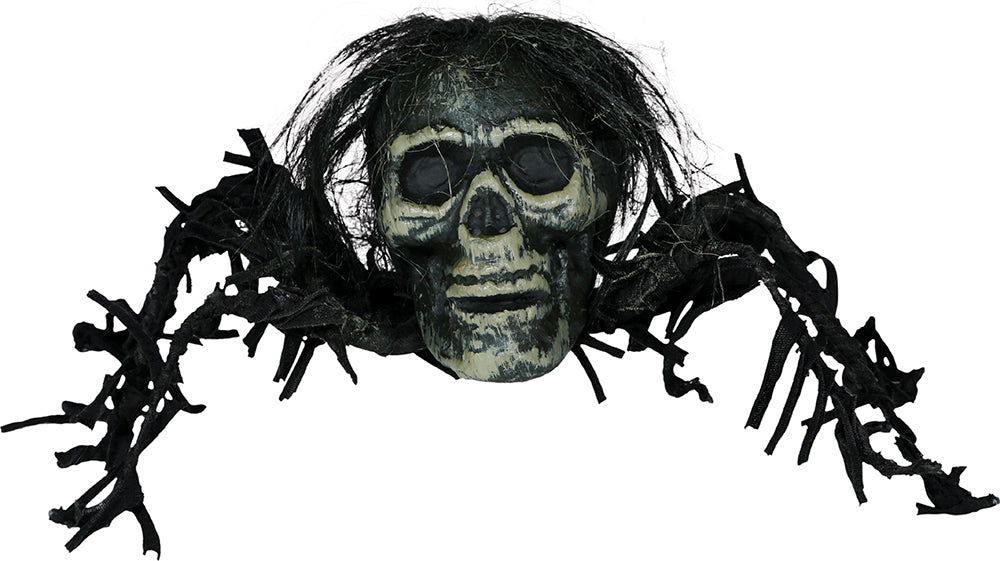 GP29077 – Tiere Spinnen Skelett Horror Dekoration – Farbe: Grau