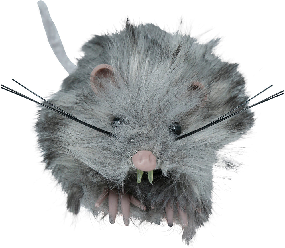 GP29078 – Tierisch Entdeckerratte Halloween Deko – Farbe: Grau