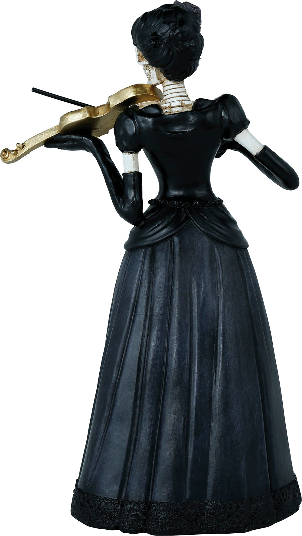 GP29089 – Skelett Geigerin Halloween Dekofigur – Farbe: Schwarz