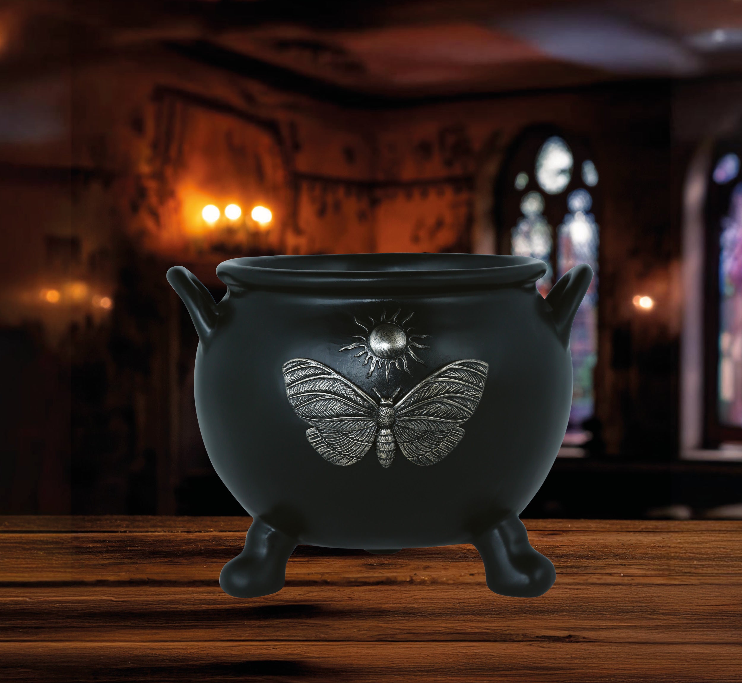 GP29091 – Hexenmagie Hexenkessel Halloween Dekor – Farbe: Schwarz