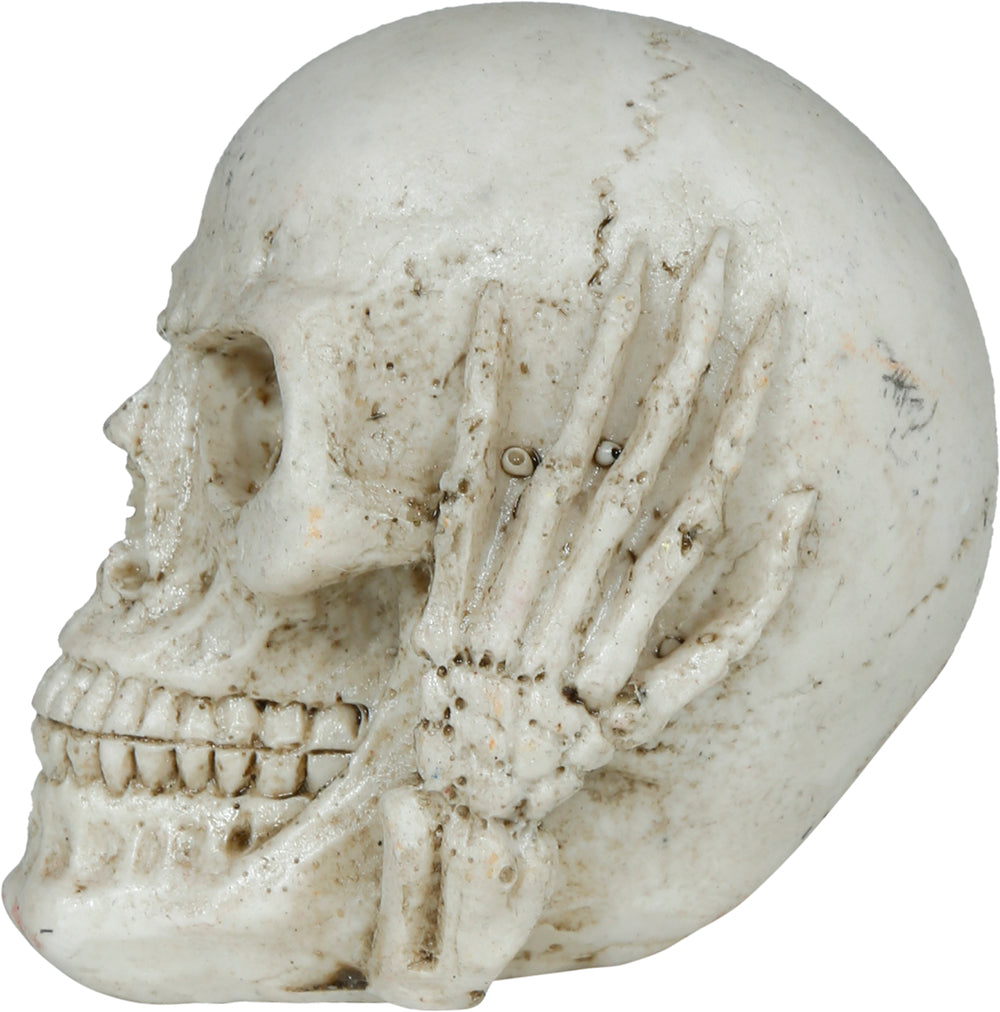 GP29092 – Skelett Totenkopf Halloween Dekoration – Farbe: Beige