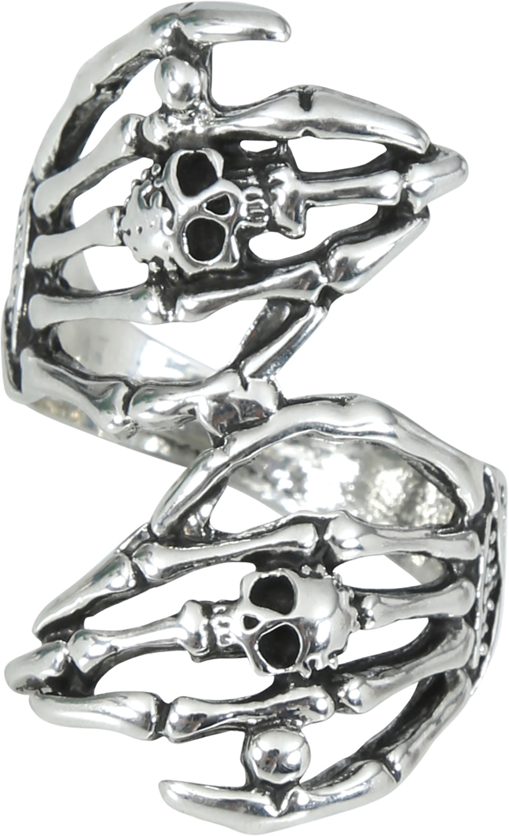 GP29100 – Skelett Grim Reaper Halloween Schmuck – Farbe: Silber
