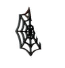 GP29111 – Halloween Spinnweben Ohrringe Gothic – Farbe: Schwarz
