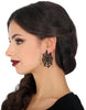 GP29111 – Halloween Spinnweben Ohrringe Gothic – Farbe: Schwarz