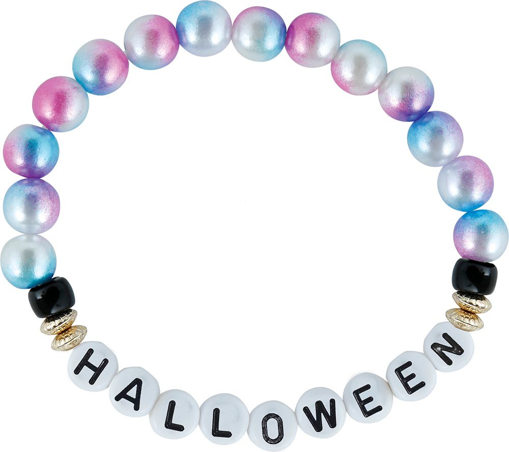 GP29117 – Halloween Charme Armband Set Ausdruck – Farbe: Mehrfarbig