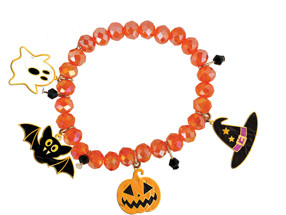 GP29119 – Halloween Zauberarmband Mit Kürbis – Farbe: Orange