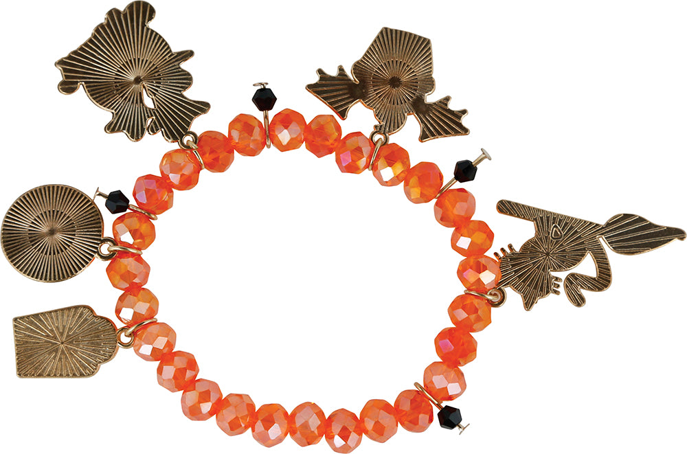 GP29119 – Halloween Zauberarmband Mit Kürbis – Farbe: Orange