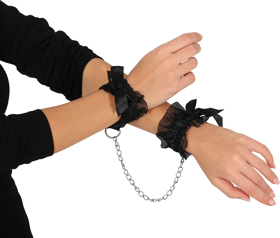 GP29121 – Halloween Ketten Armbänder Gothic – Farbe: Schwarz, Ansicht 2