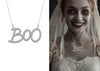 GP29123 – Gespenst Halloween Kette Geheimnisvolle – Farbe: Silber