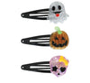 GP29128 – Halloween Haar Accessoire Set Kürbis Spukgeist – Farbe: Mehrfarbig