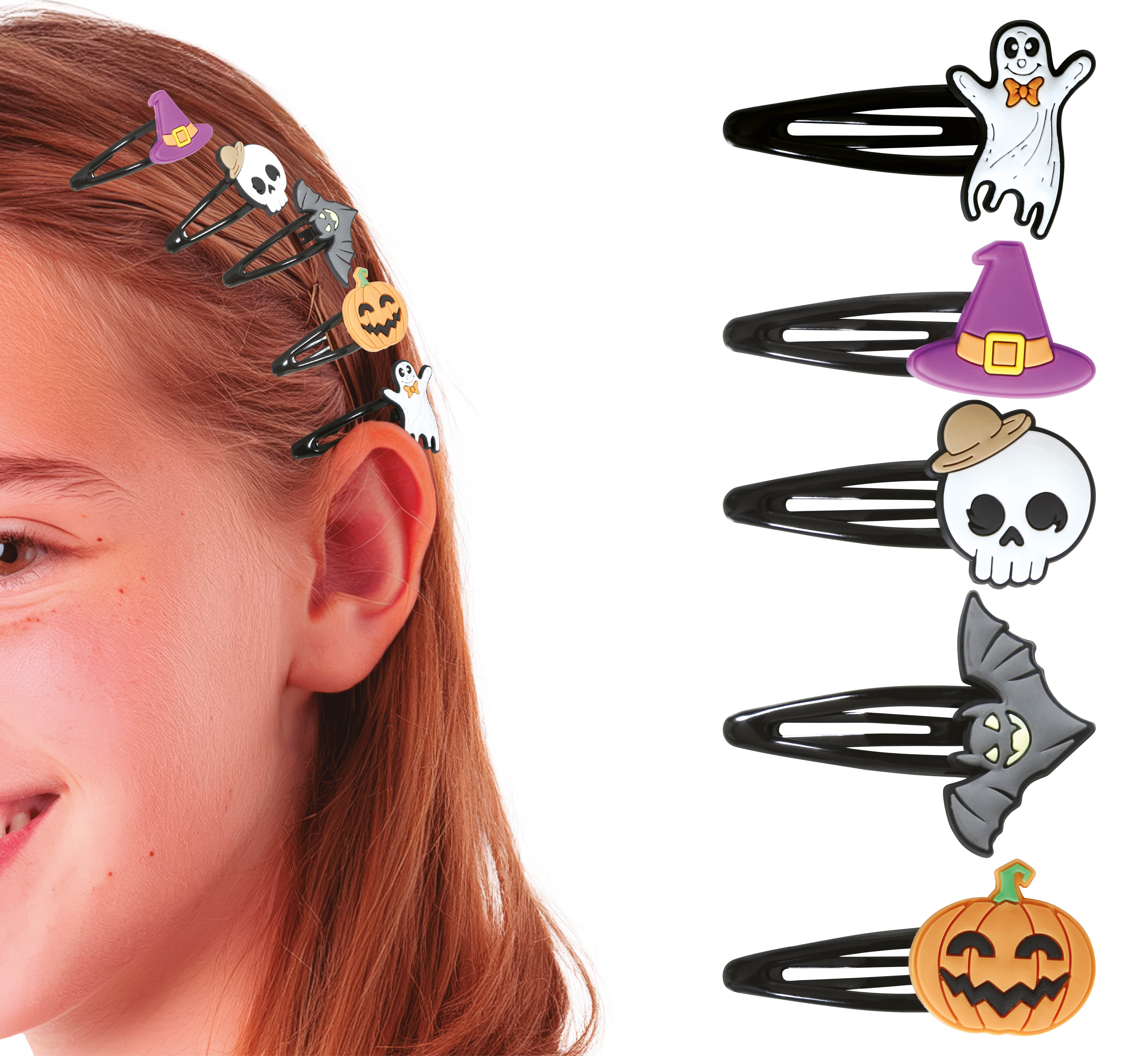 GP29129 – Halloween Geist Hexenhut Kürbis Fledermaus – Farbe: Mehrfarbig