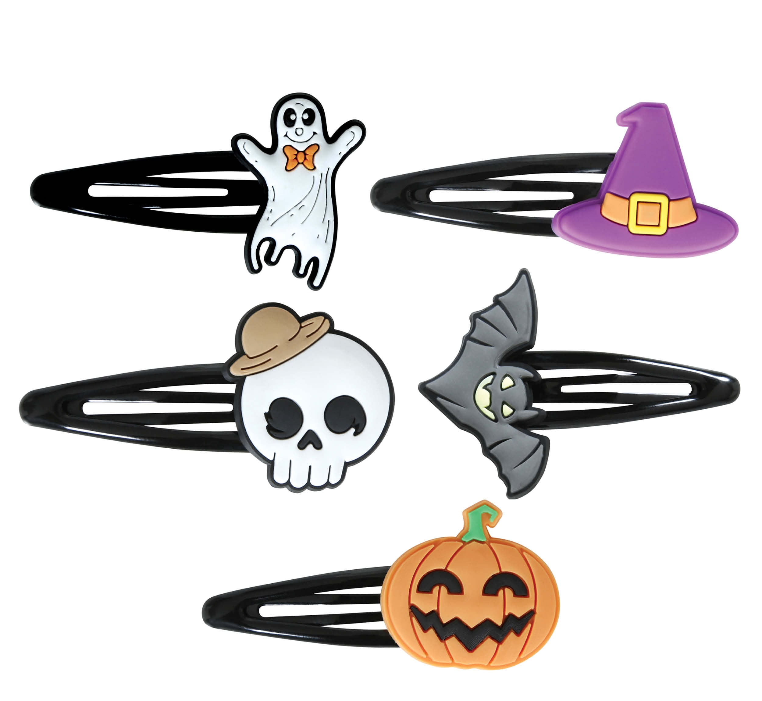 GP29129 – Halloween Geist Hexenhut Kürbis Fledermaus – Farbe: Mehrfarbig