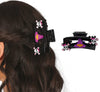 GP29130 – Halloween Haare Klammer Totenkopf Hexe – Farbe: Mehrfarbig