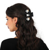 GP29131 – Halloween Haarspangen Totenkopf Gespenst – Farbe: Mehrfarbig