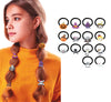 GP29132 – Halloween Haargummis Set Kürbis – Farbe: Mehrfarbig