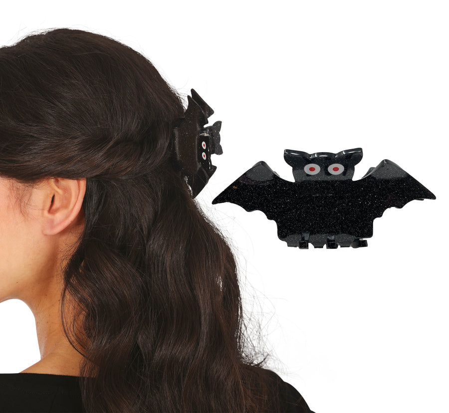 GP29135 – Halloween Fledermaus Haar Accessoire – Farbe: Schwarz, Ansicht 2