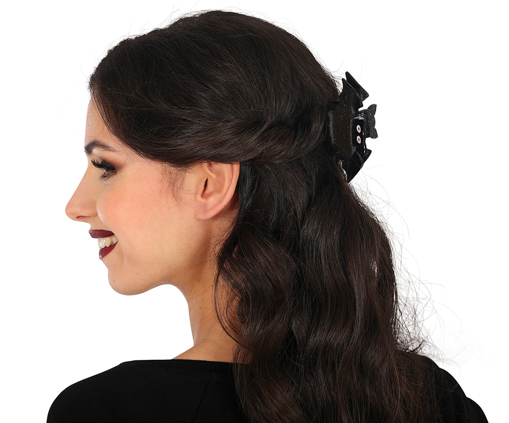 GP29135 – Halloween Fledermaus Haar Accessoire – Farbe: Schwarz