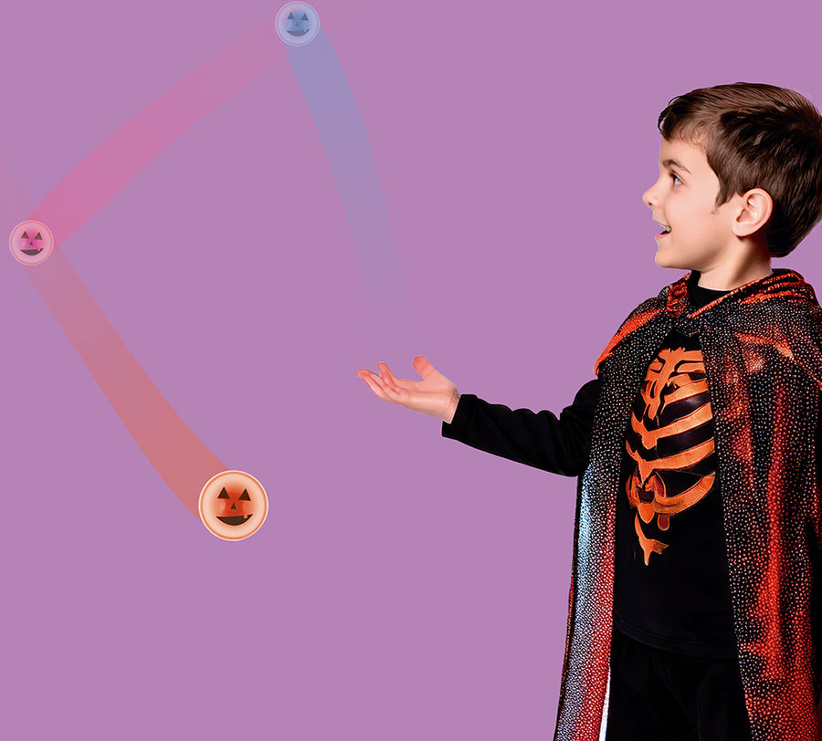 GP29138 – Halloween Kürbis Springball Grusel – Farbe: Orange, Ansicht 2