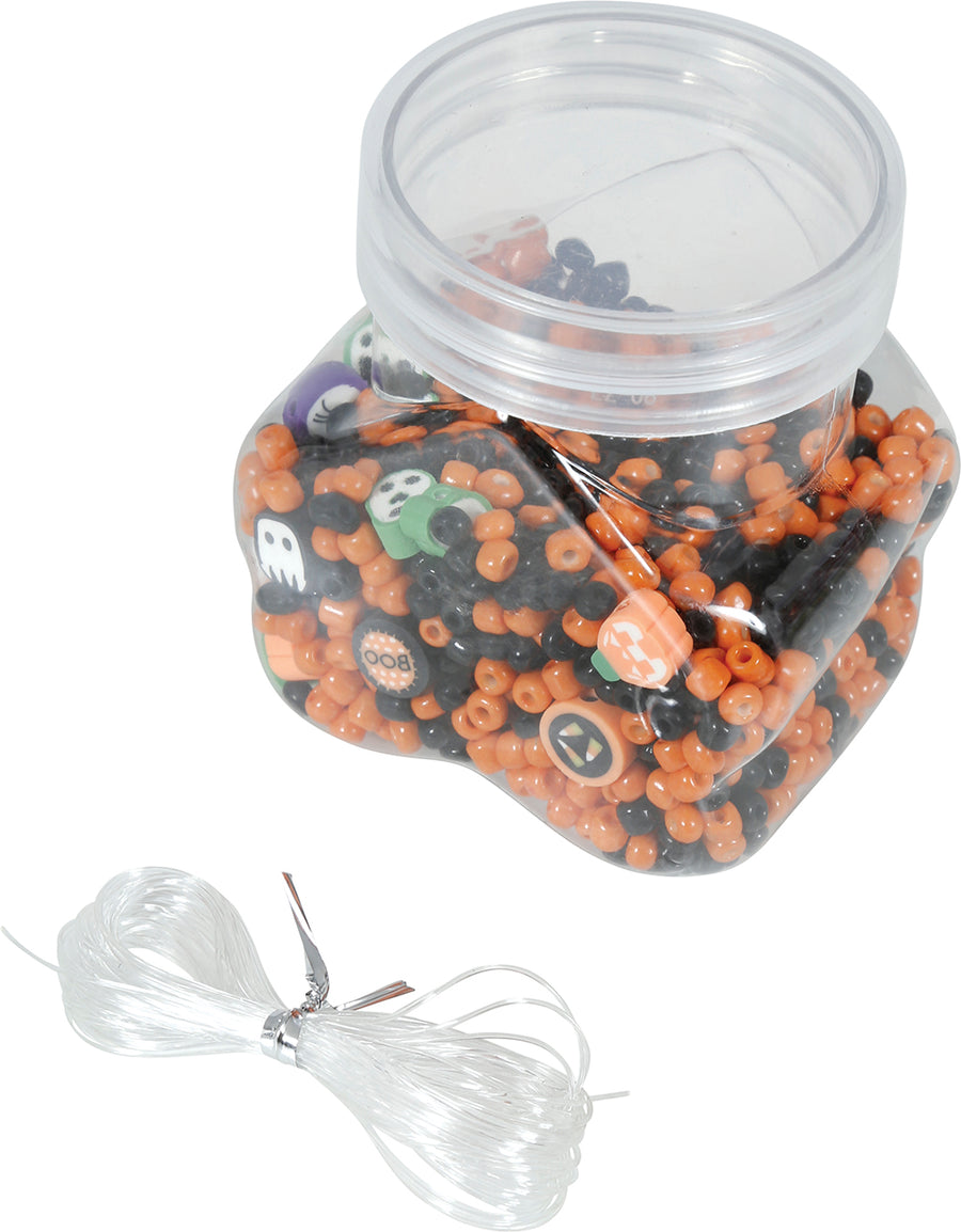 GP29143 – Halloween Armbänder Bastelset Kreative – Farbe: Schwarz / Orange, Ansicht 2