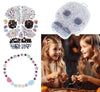 GP29144 – Halloween Armbänder Set Kreative Buchstaben – Farbe: Weiß / Schwarz