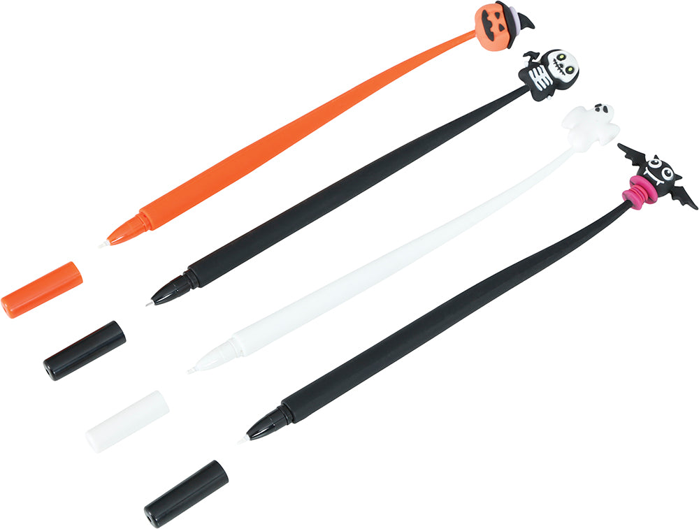 GP29147 – Halloween Geisterkugelschreiber Set Spukige Schreibwaren – Farbe: Mehrfarbig