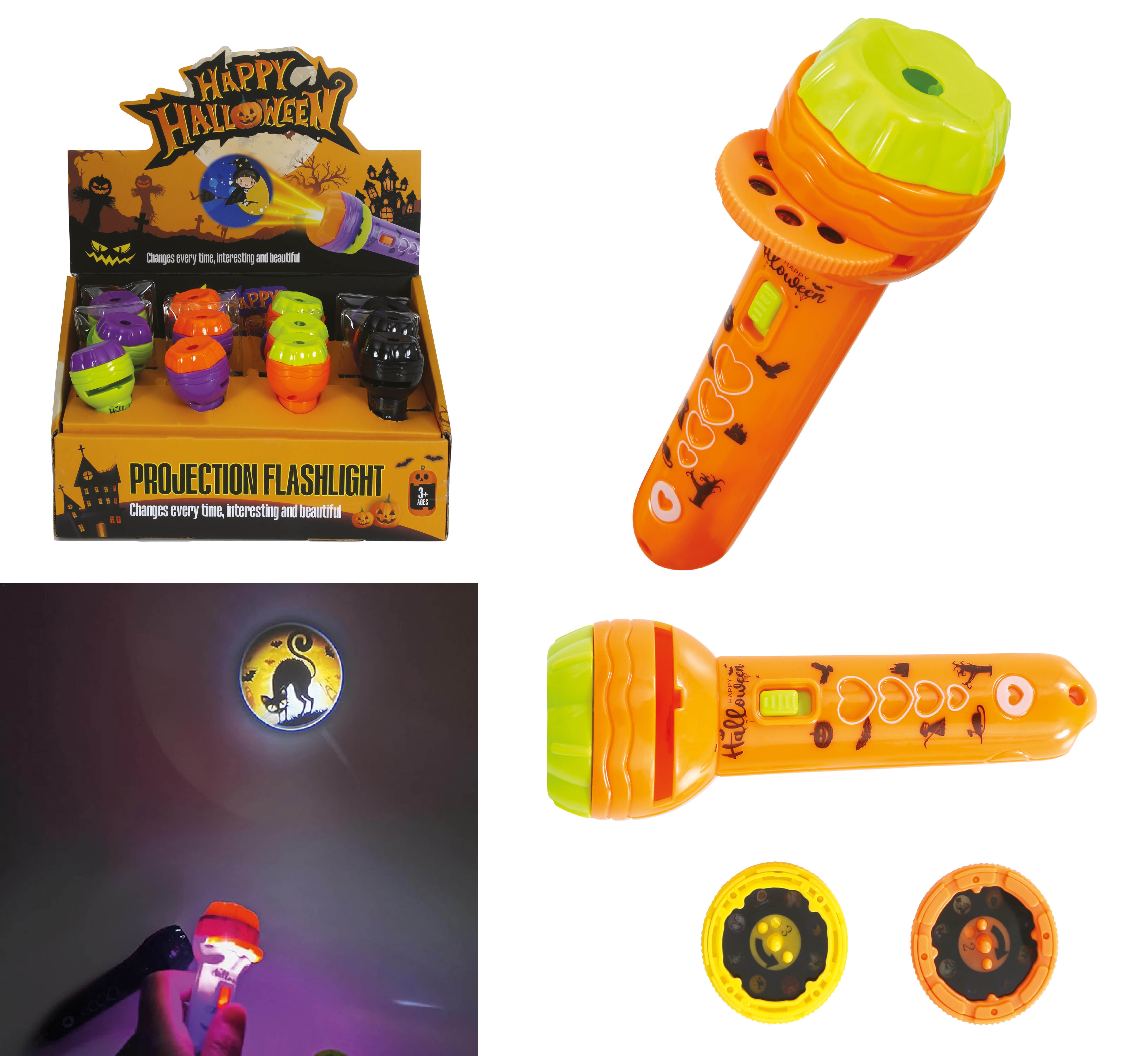 GP29154 – Halloween Projektor Taschenlampen – Farbe: Mehrfarbig