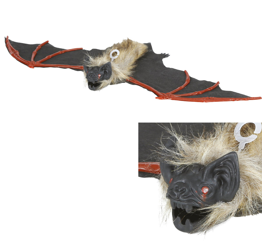 GP29161 – Fledermaus Deko Tier Halloween Horror – Farbe: Braun / Schwarz, Ansicht 2