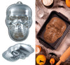 GP29162 – Skelett Horror Backform Totenkopf – Farbe: Silber