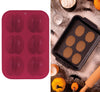GP29168 – Halloween Gehirnform Kuchen Zombie Backen – Farbe: Rot