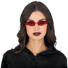 GP29184 – Dämonische Flammenbrille Feuerroter Look – Farbe: Rot