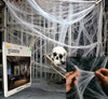 GP29188 – Halloween Spinnenweben Deko Geisterhaus – Farbe: Weiß