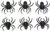 GP29195 – Halloween Spinnen Deko Glitzer Tiere – Farbe: Schwarz