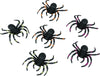 GP29195 – Halloween Spinnen Deko Glitzer Tiere – Farbe: Schwarz