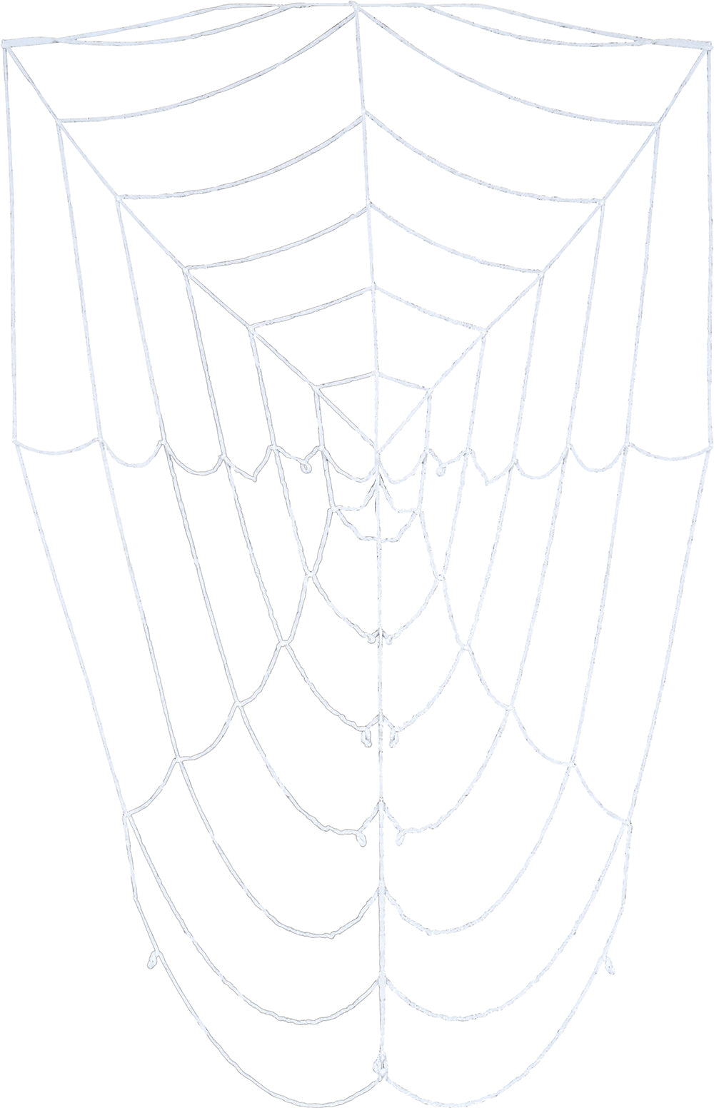 GP29200 – Tiere Spinnennetz Halloween Dekoration – Farbe: Weiß