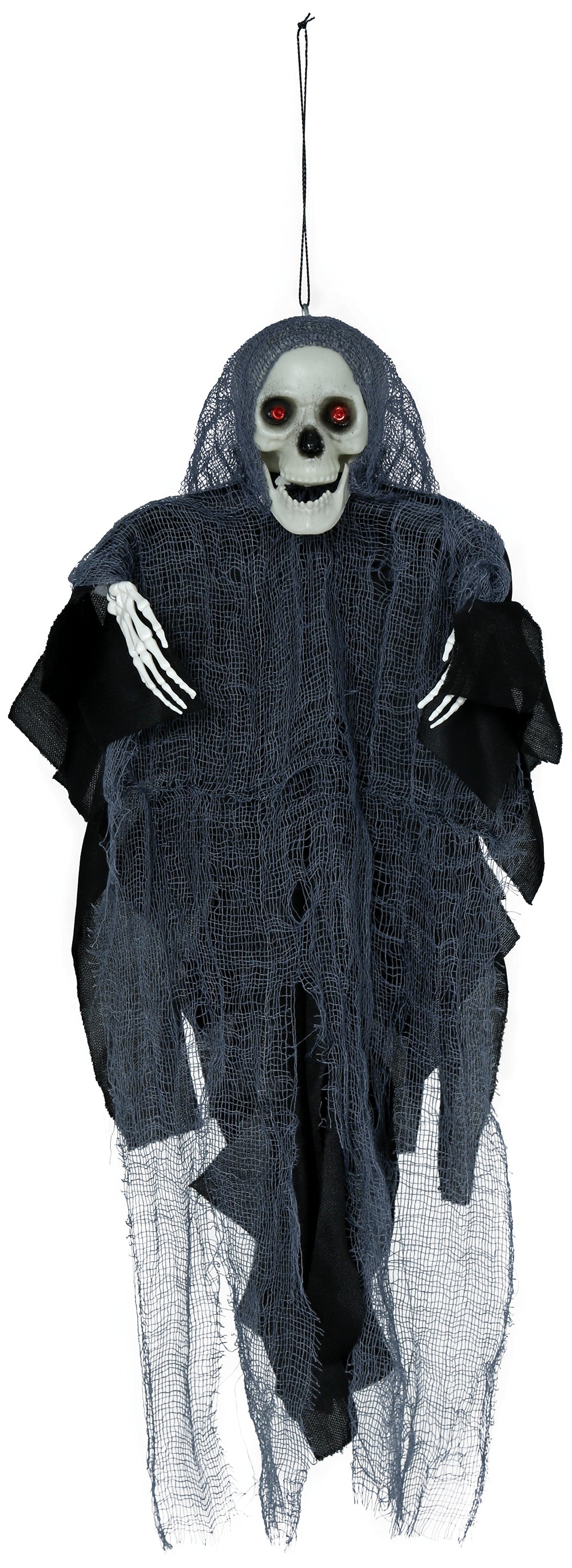 GP29212 – Skelett Halloween Hängedekoration – Farbe: Grau / Schwarz