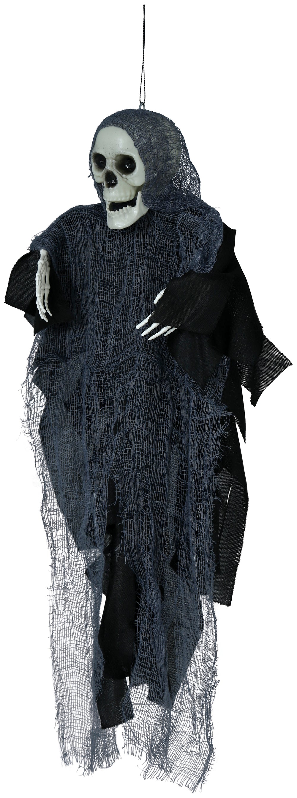 GP29212 – Skelett Halloween Hängedekoration – Farbe: Grau / Schwarz