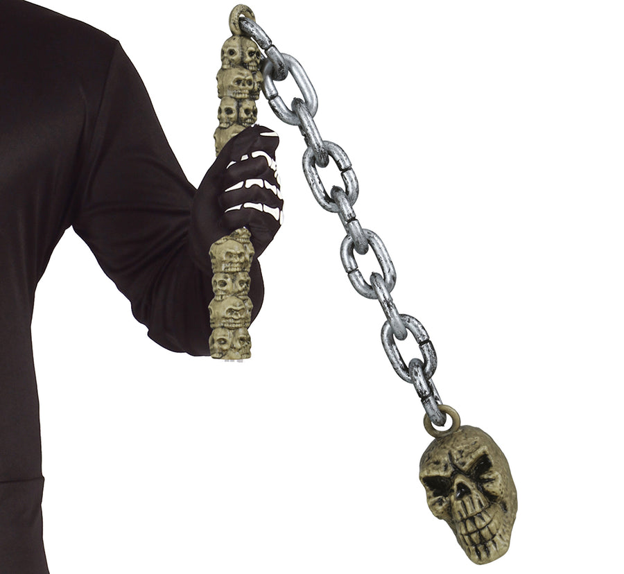 GP29215 – Skelett Keule Totenkopf Horror Dekoration – Farbe: Beige, Ansicht 2