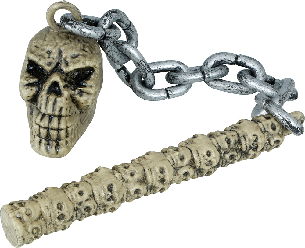 GP29215 – Skelett Keule Totenkopf Horror Dekoration – Farbe: Beige