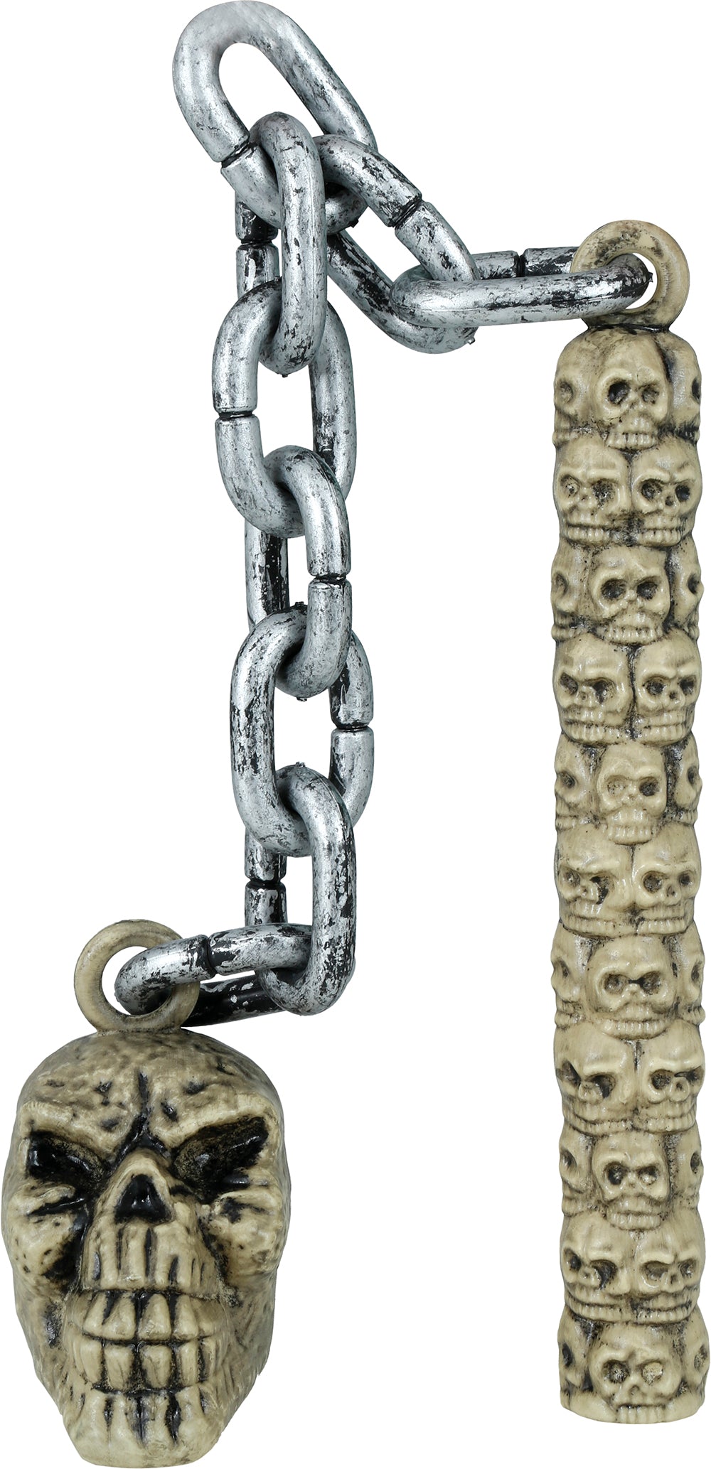 GP29215 – Skelett Keule Totenkopf Horror Dekoration – Farbe: Beige