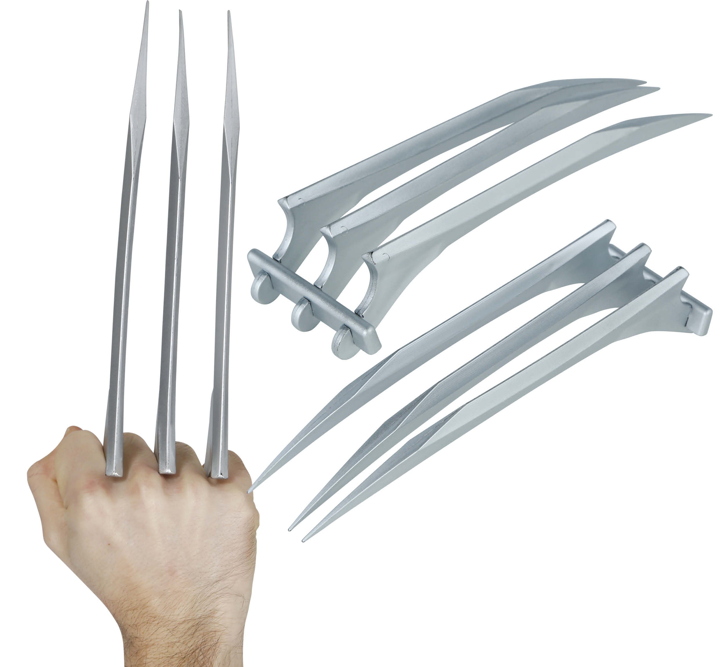 GP29219 – Superhelden Klingen Ninja Krallen – Farbe: Grau