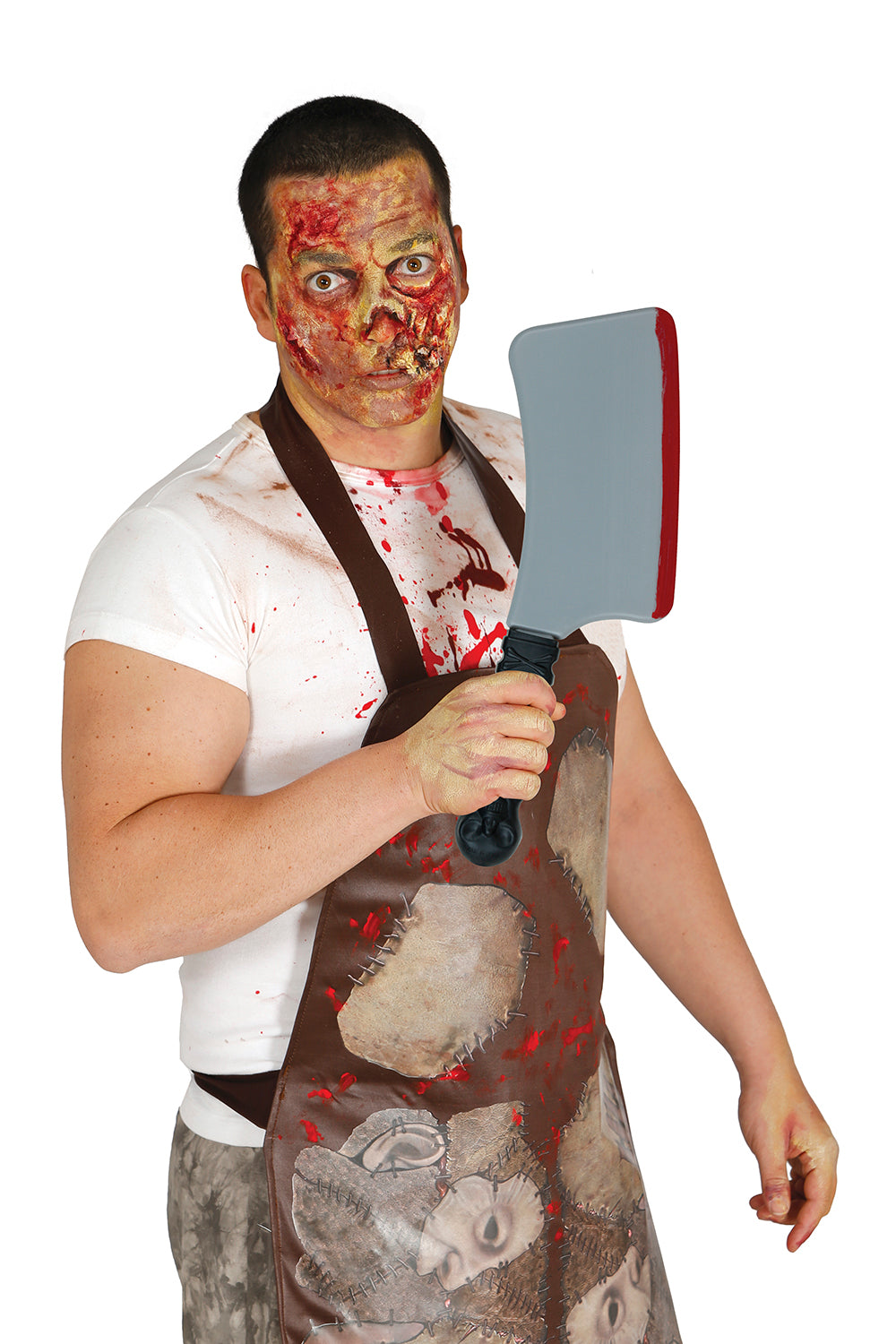 GP29220 – Koch Halloween Hackbeil Blutige Horror – Farbe: Grau / Schwarz