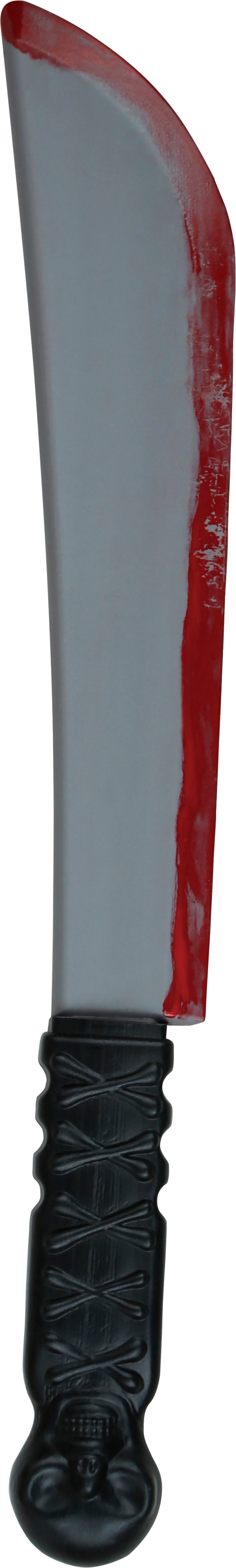 GP29221 – Koch Horror Machete Halloween Deko – Farbe: Grau / Schwarz