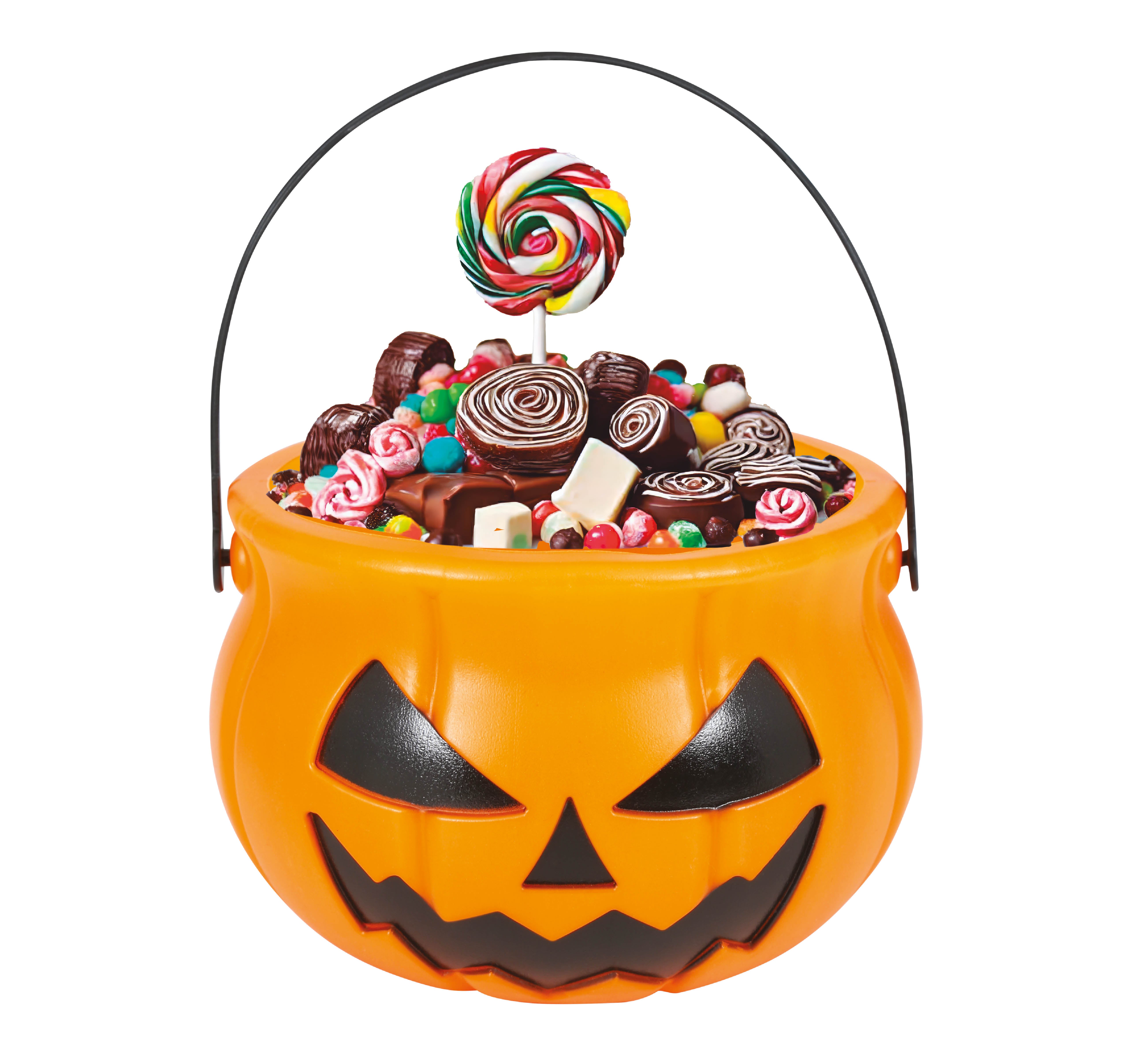 GP29233 – Halloween Kürbis Eimer Süßigkeiten – Farbe: Orange