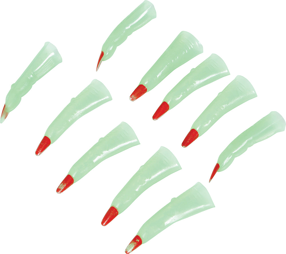 GP29269 – Halloween Hexen Fingernägel Gruselige – Farbe: GrÜn