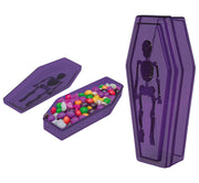 Halloween Sargbox Lila Süßigkeitensarg, Bild 1