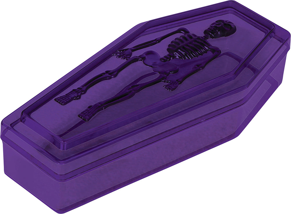 GP29273 – Halloween Sargbox Lila Süßigkeitensarg – Farbe: Lila