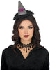 GP29302 – Hexe Haarreif Minihut – Farbe: Schwarz